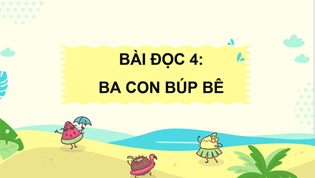 PowerPoint Ba con búp bê