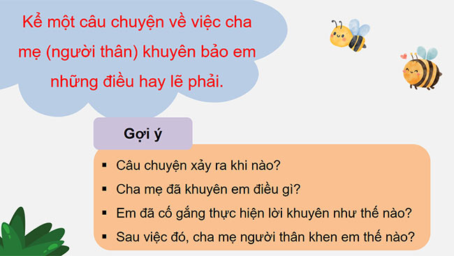 PowerPoint Kể chuyện em và người thân