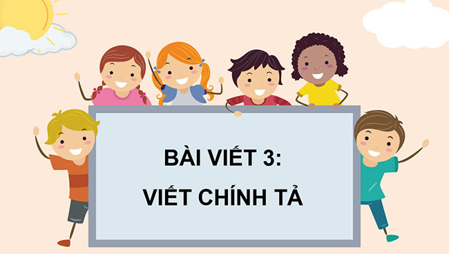 PowerPoint Nghe - viết Trong đêm bé ngủ