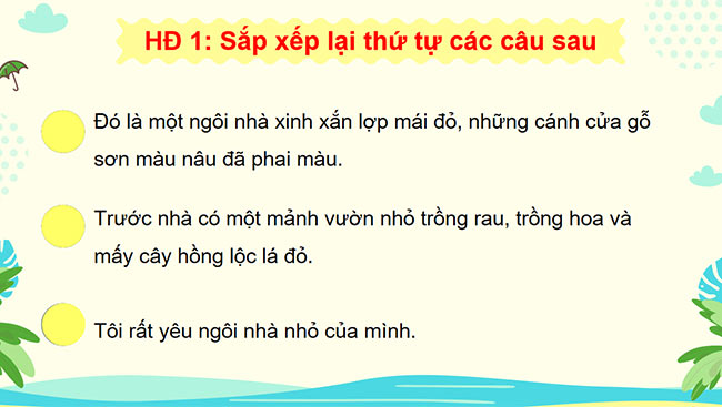 PowerPoint Viết, vẽ về mái ấm gia đình