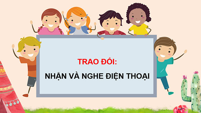 PowerPoint Trao đổi Nhận và gọi điện thoại