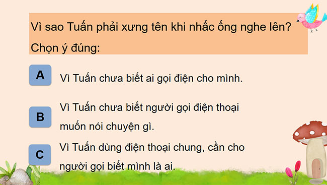 PowerPoint Trao đổi Nhận và gọi điện thoại