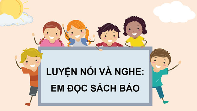 PowerPoint Trao đổi Em đọc sách báo
