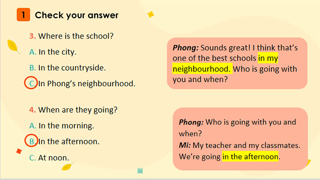 Tiếng Anh 7 Unit 6: Getting Started