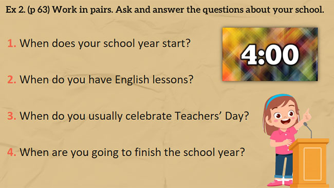 Tiếng Anh 7 Unit 6: A Closer Look 1