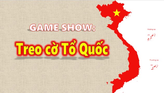 PowerPoint Trò chơi treo cờ Tổ quốc