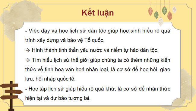 Tri thức lịch sử và cuộc sống