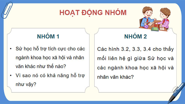 Sử học với các lĩnh vực khoa học khác