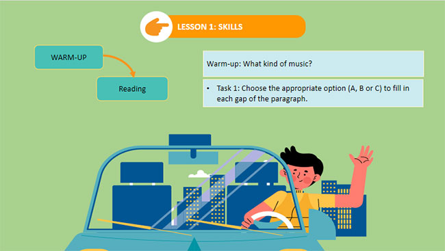 Giáo án Tiếng Anh 7 Review 2: Skills