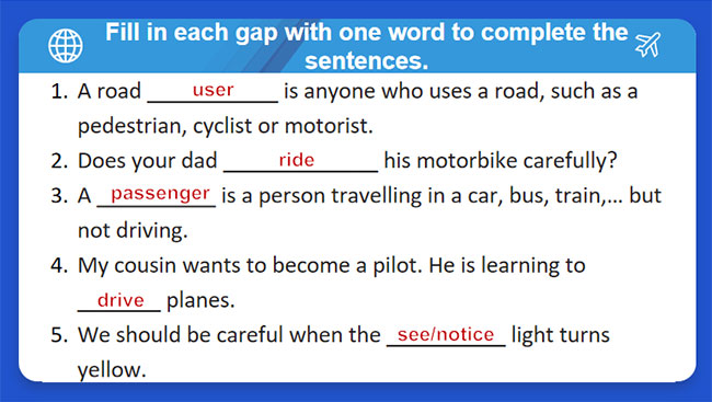 Giáo án Tiếng Anh 7 Unit 7: Looking Back