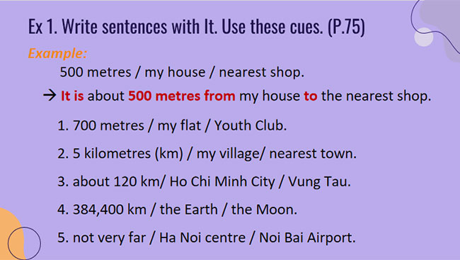 Giáo án Tiếng Anh 7 Unit 7: A Closer Look 2