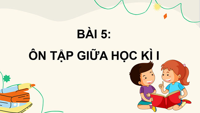 PowerPoint Ôn tập giữa học kì I (Tiết 2)