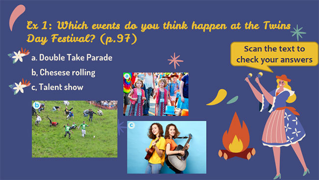 Tiếng Anh 7 Unit 9: Skills 1