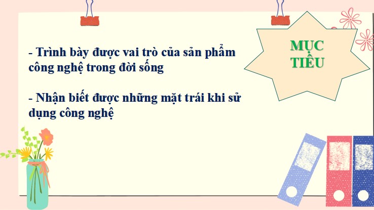 Giáo án PowerPoint Công nghệ 5 Cánh Diều Bài 1