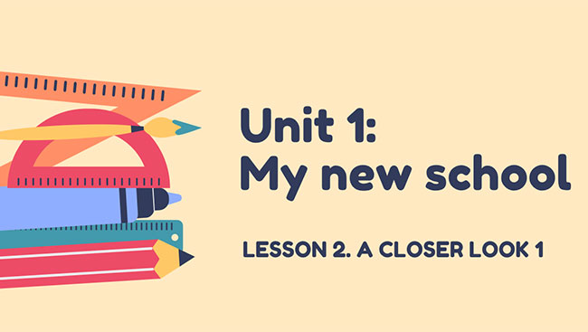 PowerPoint Tiếng Anh 6 Unit 1: A Closer Look 1