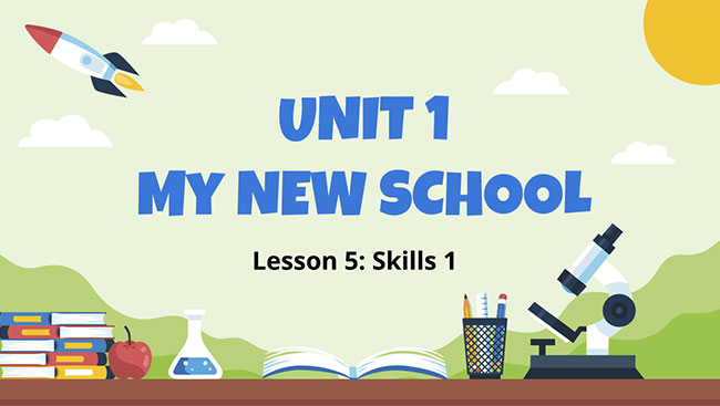 PowerPoint Tiếng Anh 6 Unit 1: Skills 1