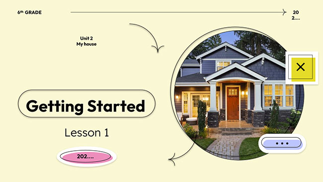 PowerPoint Tiếng Anh 6 Unit 2: Getting Started