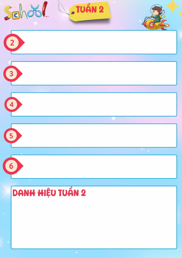 PowerPoint sổ sao chăm ngoan