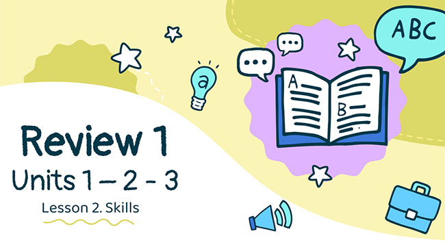 PowerPoint Tiếng Anh 6 Review 1: Skills