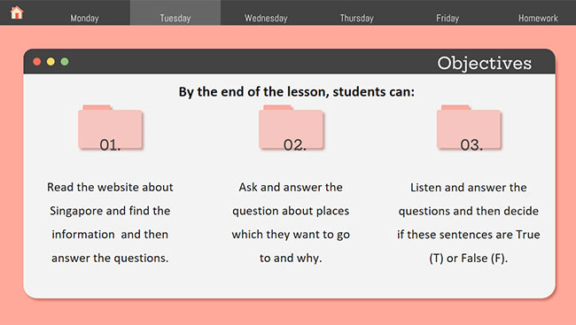 PowerPoint Tiếng Anh 6 Review 2: Skills