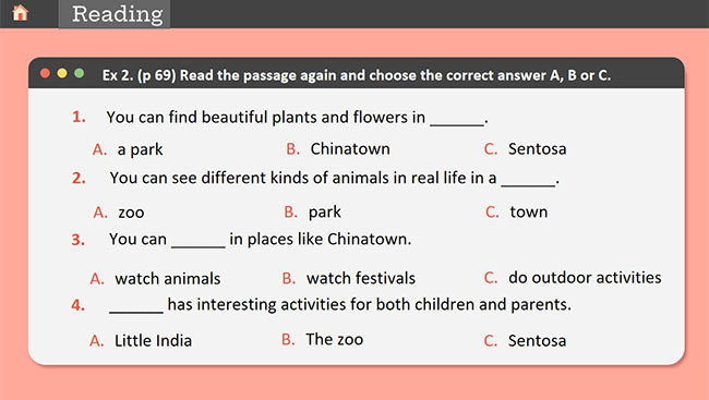 PowerPoint Tiếng Anh 6 Review 2: Skills
