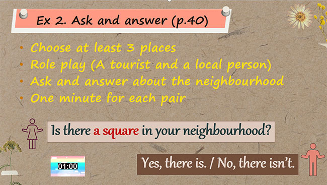 PowerPoint Tiếng Anh 6 Unit 4: A Closer Look 1