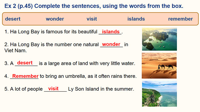 PowerPoint Tiếng Anh 6 Unit 5: Skills 1