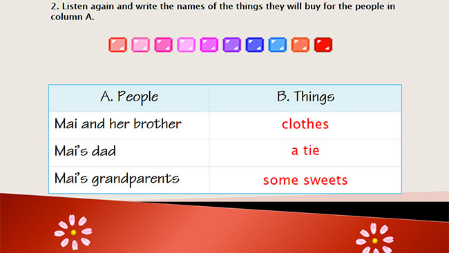 PowerPoint Tiếng Anh 6 Unit 6: Skills 2