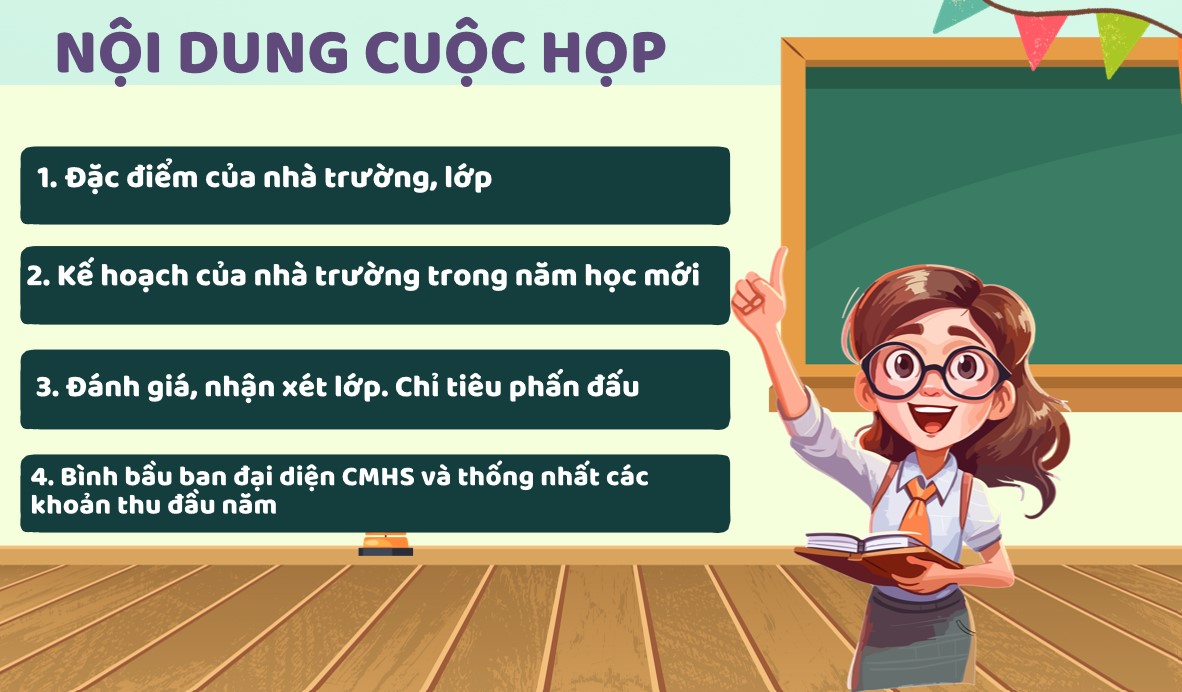 PPT họp phụ huynh đầu năm học tích hợp AI