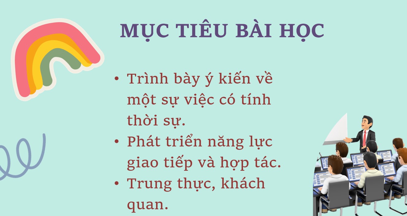 PowerPoint Bài Trình bày ý kiến về một sự việc có tính thời sự Văn 9 CTST