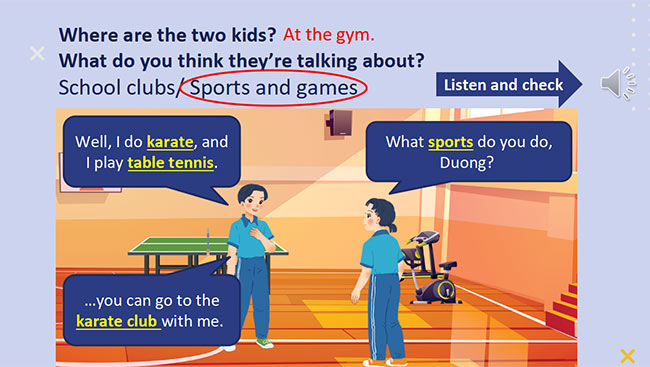 PowerPoint Tiếng Anh 6 Unit 8: Getting Started