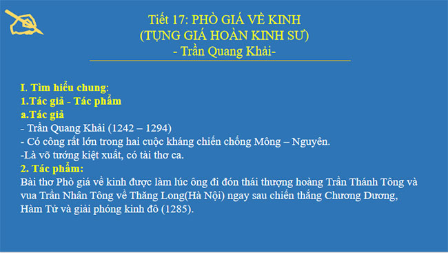 Phò giá về kinh