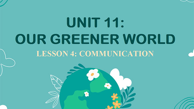 PowerPoint Tiếng Anh 6 Unit 11: Communication