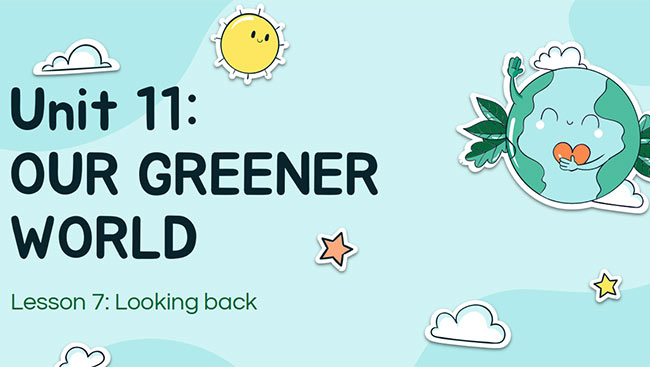 PowerPoint Tiếng Anh 6 Unit 11: Looking Back