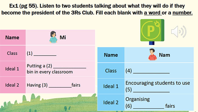 PowerPoint Tiếng Anh 6 Unit 11: Skills 2