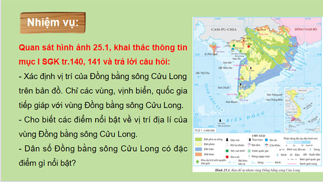 Sử dụng hợp lí tự nhiên để phát triển kinh tế ở Đồng bằng sông Cửu Long