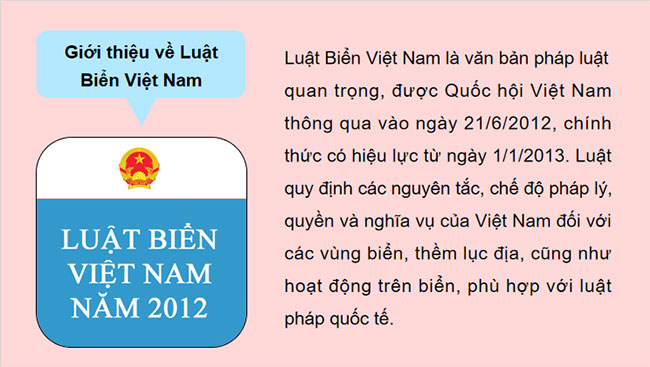 Thực hành Viết và trình bày báo cáo tuyên truyền về bảo vệ chủ quyền biển đảo của Việt Nam