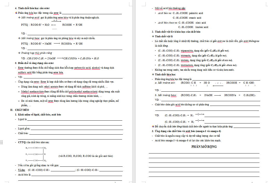  ghi bài Hóa học 12 Chân trời sáng tạo 