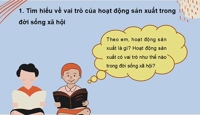 Các hoạt động kinh tế cơ bản trong đời sống xã hội