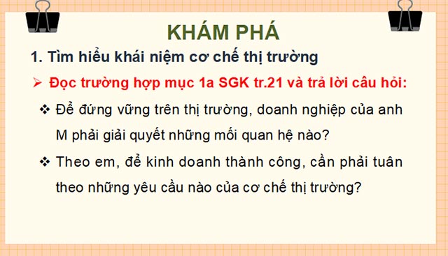 Cơ chế thị trường
