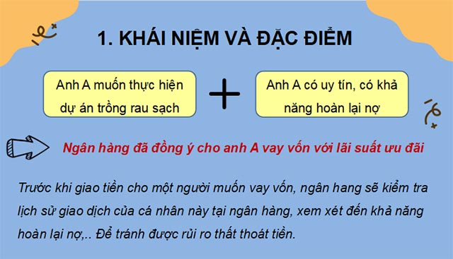 Tín dụng và vai trò của tín dụng trong đời sống