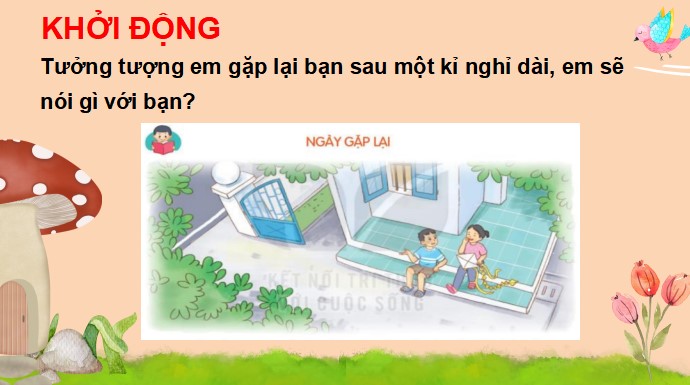 PowerPoint Tiếng Việt 3 Bài 1 Đọc: Ngày gặp lại, Nói và nghe: Mùa hè của em