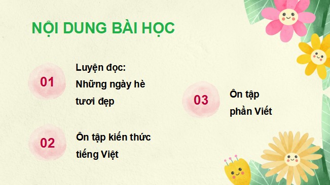 Giáo án Powerpoint dạy thêm Tiếng Việt 4 Chân trời sáng tạo Học kì 1