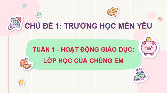 PowerPoint Hoạt động trải nghiệm lớp 3 Cánh diều