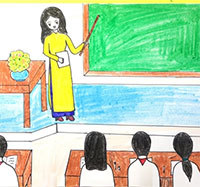 Giáo án Sinh hoạt dưới cờ lớp 3 Văn nghệ về chủ đề nghề nghiệp tuần 18