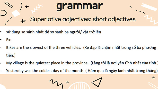 PowerPoint Tiếng Anh 6 Unit 12: Looking Back