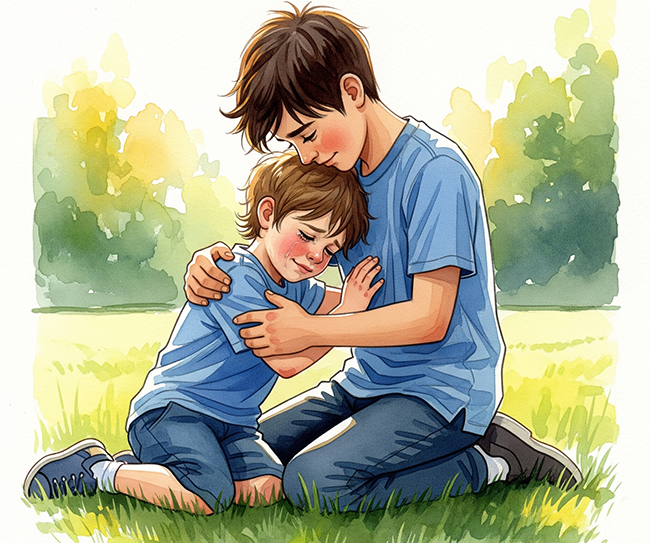 Biểu cảm về người thân