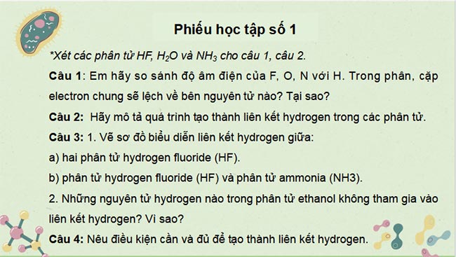 Giáo án PowerPoint Hóa học 10 Bài 13