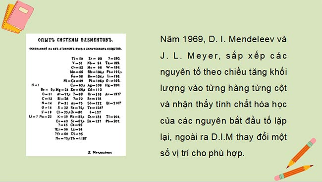 Giáo án PowerPoint Hóa học 10 Bài 5