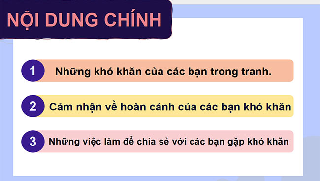 PowerPoint Đạo đức 2 Bài 8: Chia sẻ yêu thương